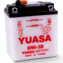 Bateria Yuasa 6n6-3b peças...