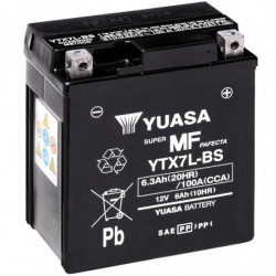 Yuasa YTX7L-BS battery...