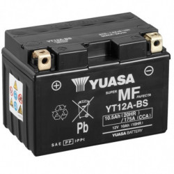 Yuasa YT12A-BS battery...