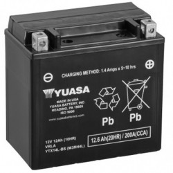 Bateria Yuasa YTX14L-BS sem...