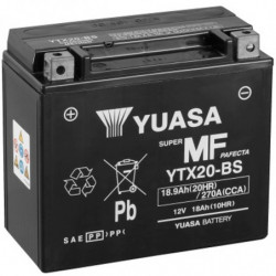 Yuasa YTX20-BS battery...