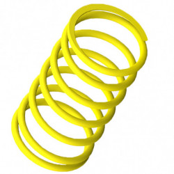 Yellow driven pulley spring...