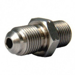 Chrome 3/8 male adapter for...