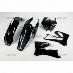 Ufo plastic kit black ktm...