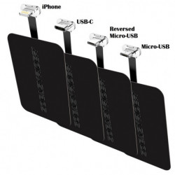 Inverted induction charging...