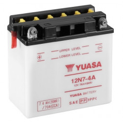 Batería yuasa 12n7-4a sin...