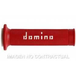 Puños domino on road rojo y...