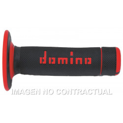 Puños domino off road negro...