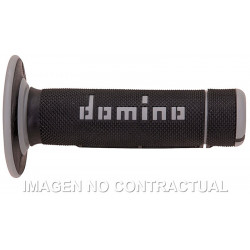 Puños domino off road negro...