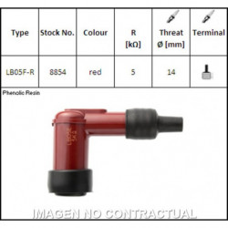Pipa de bujía ngk lb05fr...