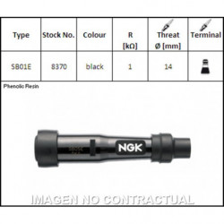 Pipa de bujía ngk sb01e...