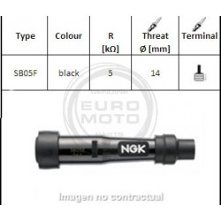 Pipa de bujía ngk sb05f...