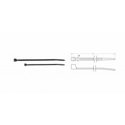 Bridas de nylon bihr 2,5 x...