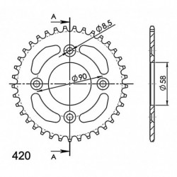 Corona supersprox aluminio...
