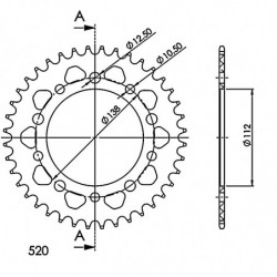 Corona supersprox aluminio...