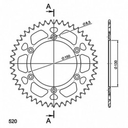Corona supersprox aluminio...
