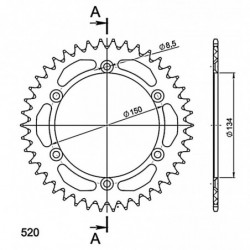 Corona supersprox aluminio...