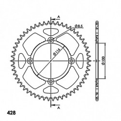 Corona supersprox aluminio...