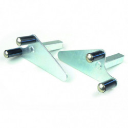 Vector soportes bajo...