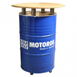 Mesa de bar con ruedas...