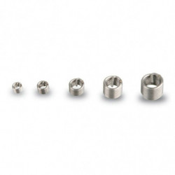 25 helicoides de acero inox...