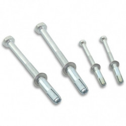 Tornillos con taco...