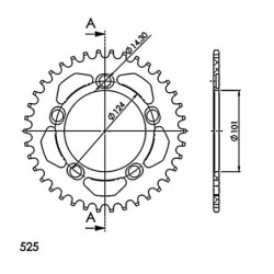 Corona supersprox aluminio...