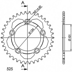 Corona supersprox aluminio...
