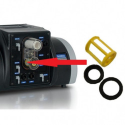 Filtro tubular con red y...